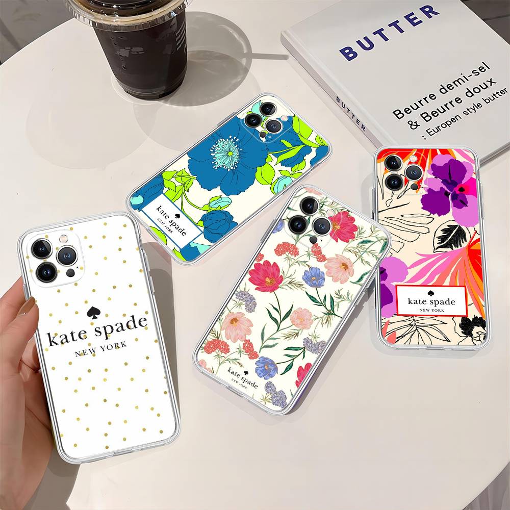 Phone Cases Kate Spade - Чехол для телефона K-Kate S-Spade Flower