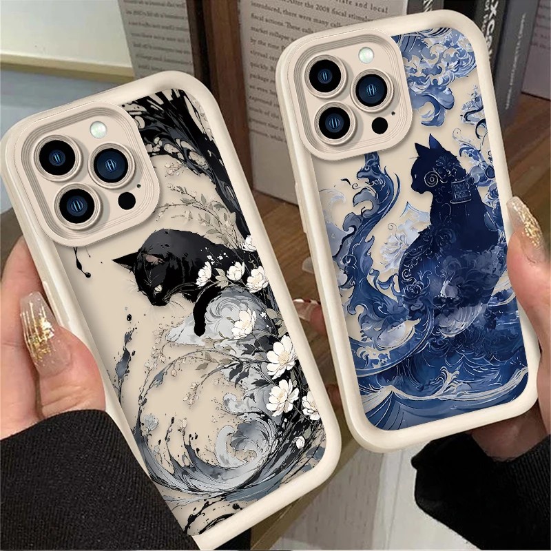 Phone Cases Moto G 2025 - Чехол для телефона с рисунком кота