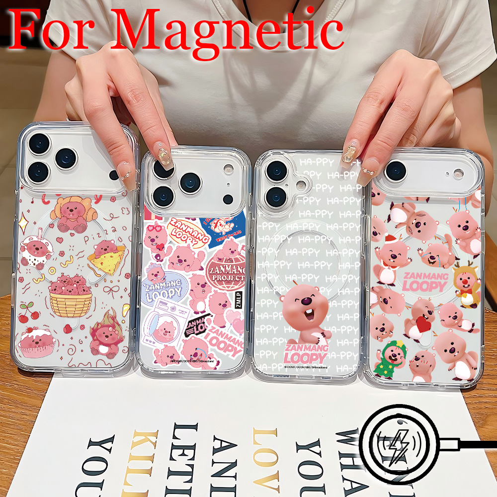 Phone Cases Loopy - ХИТ ПРОДАЖ: Милый мультяшный магнитный чехол