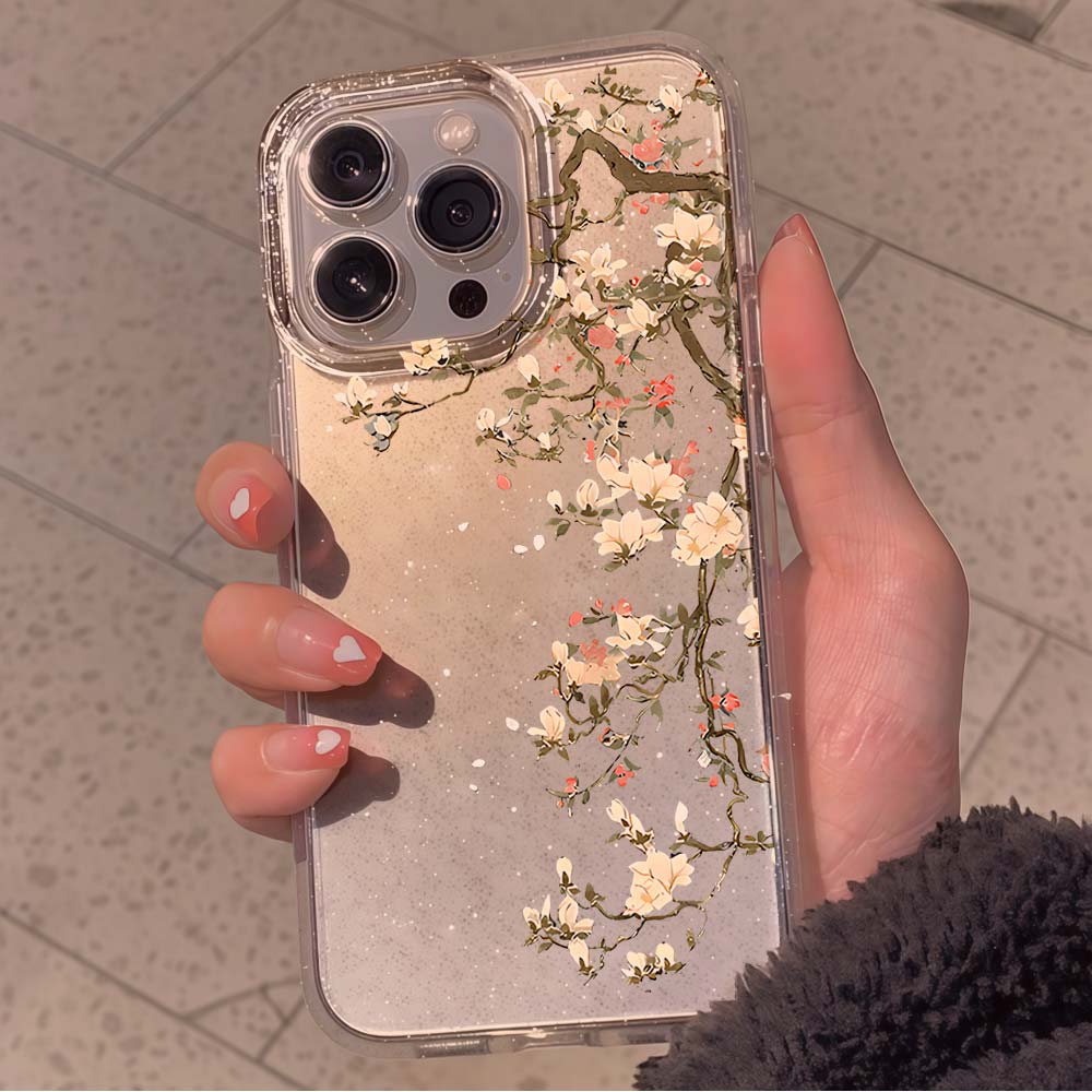 Phone Cases Vintage - Винтажный чехол для телефона с блестками