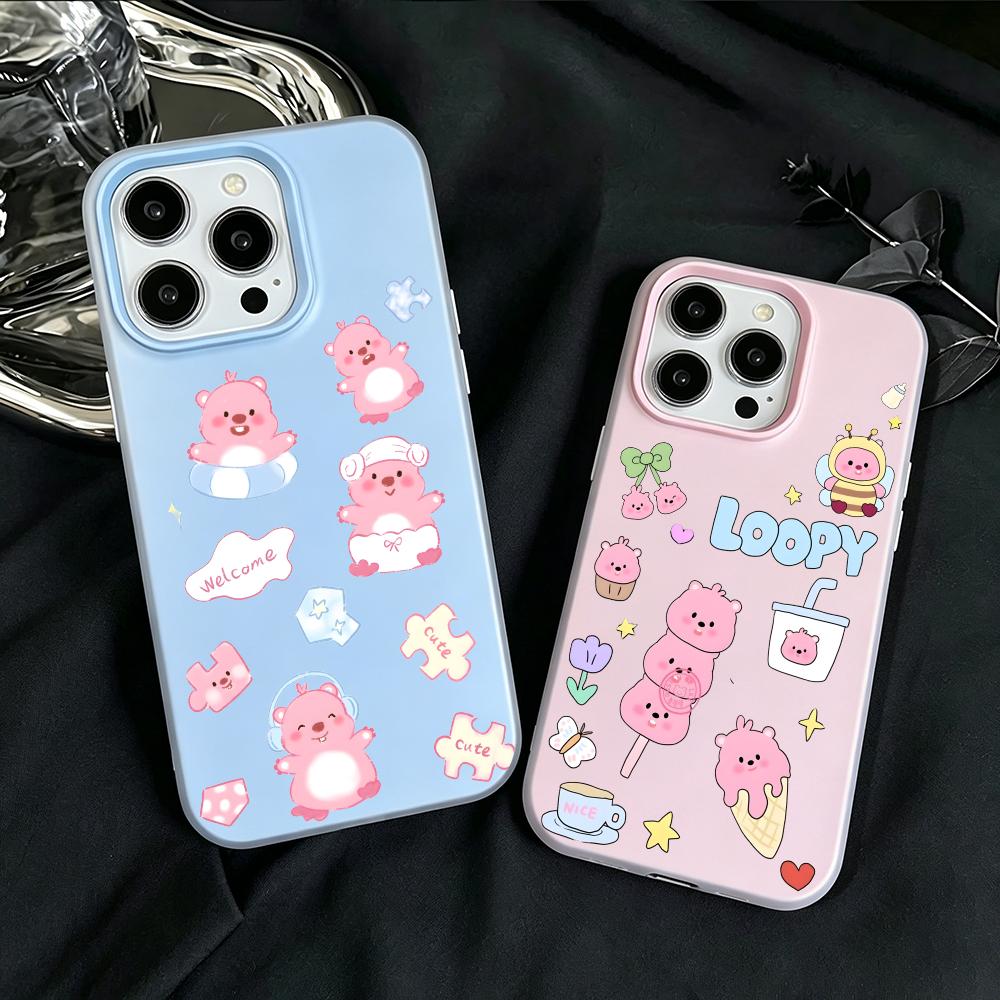 Phone Cases Loopy - Чехол для телефона Jelly-like 2-в-1, двухслойный,