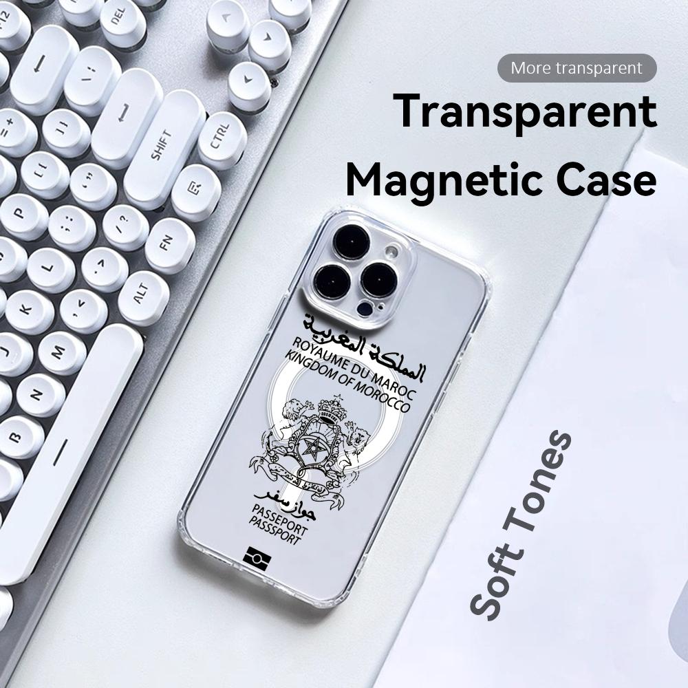 Clear Magsafe Case - Стильный чехол для телефона с дизайном