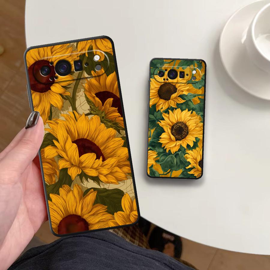Phone Cases Google Pixel 10 - Чехол для телефона Sunflower Sea Funda