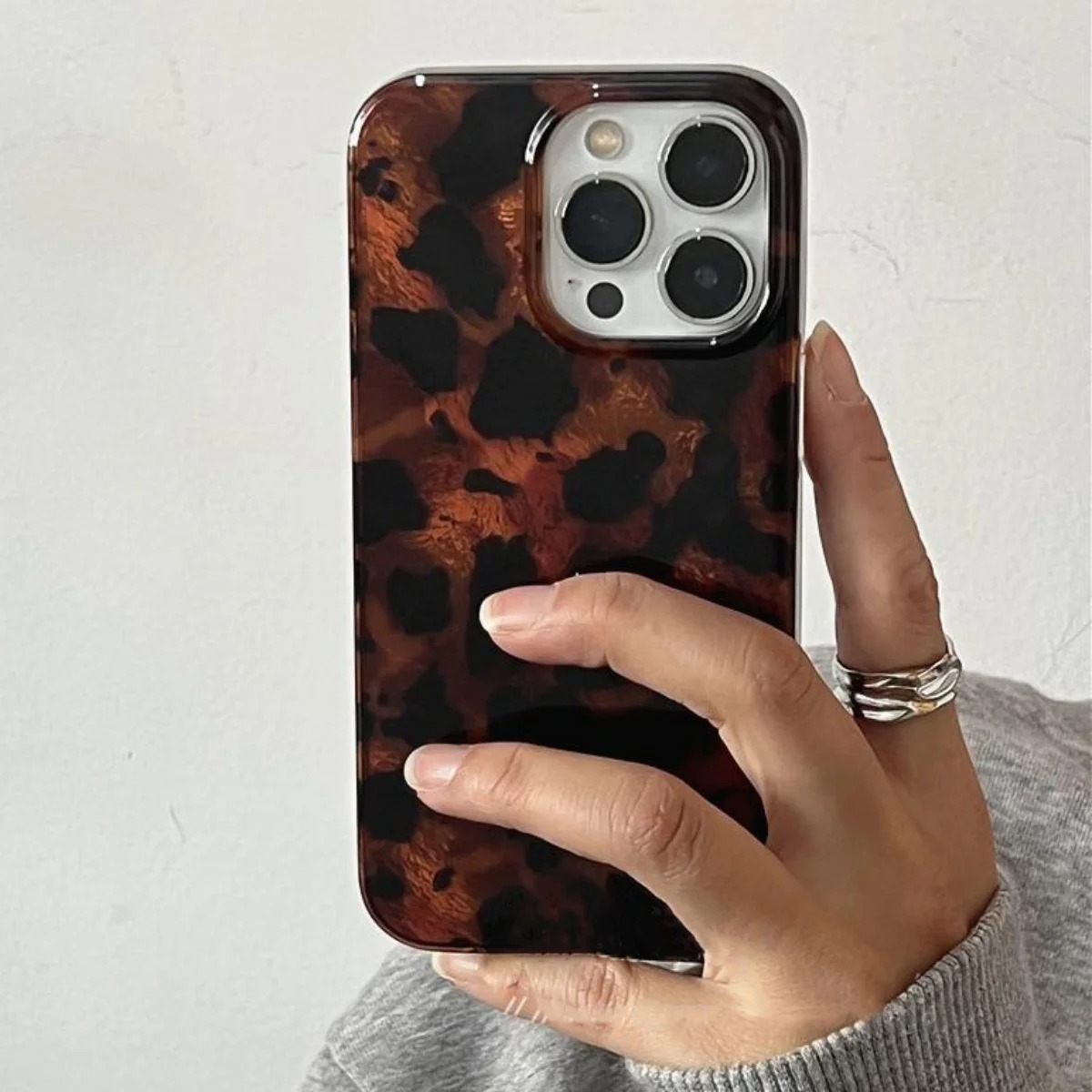 Phone Cases Mous - Ретро-чехол для телефона с лазерной текстурой