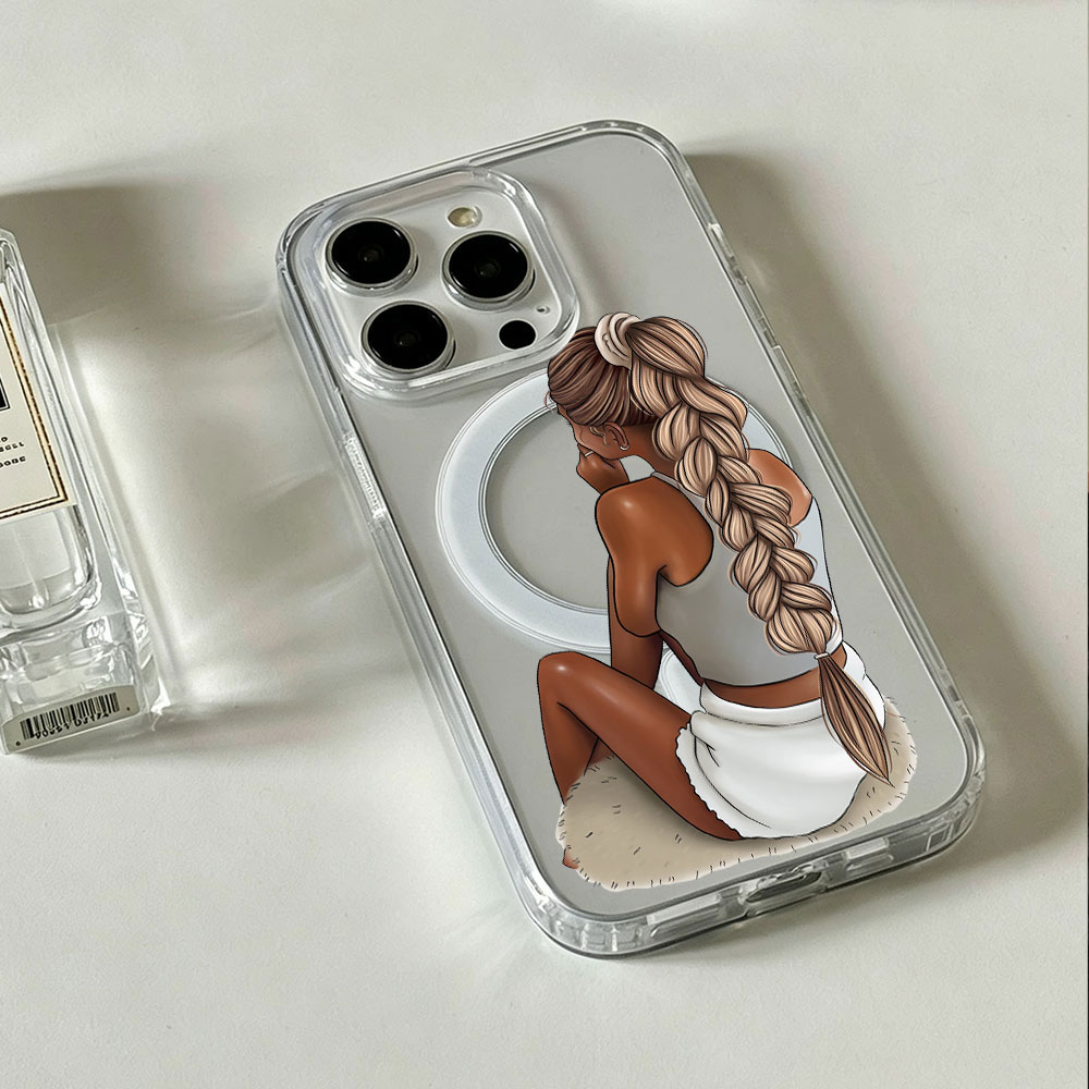 Clear Magsafe Case - Модный прозрачный магнитный чехол MagSafe для