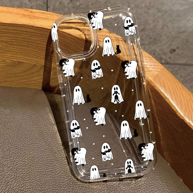 Phone Cases Mous - Прозрачный чехол с принтом Western Halloween
