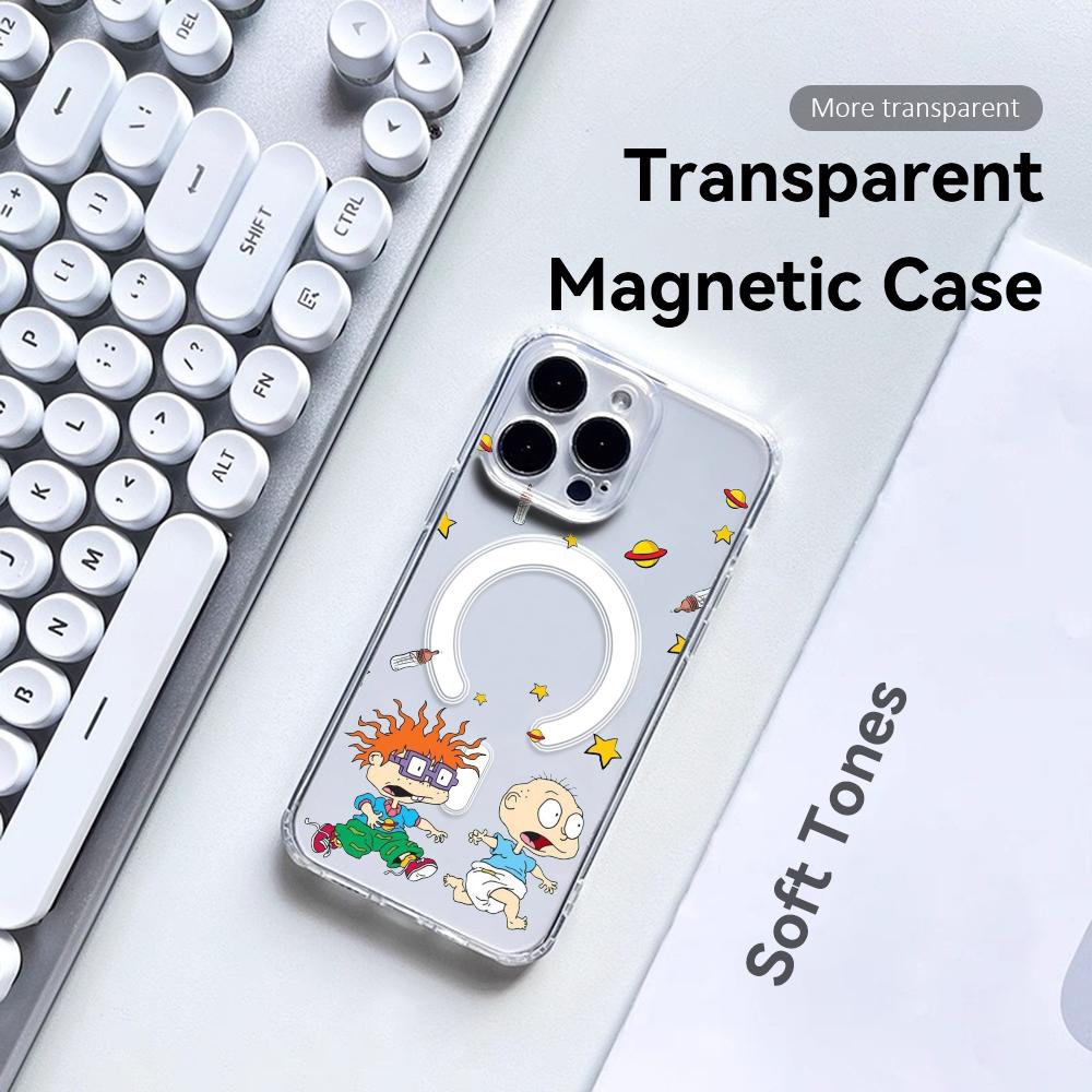 Clear Magsafe Case - Чехол для телефона Anime R-Rugrats R-Rugratg