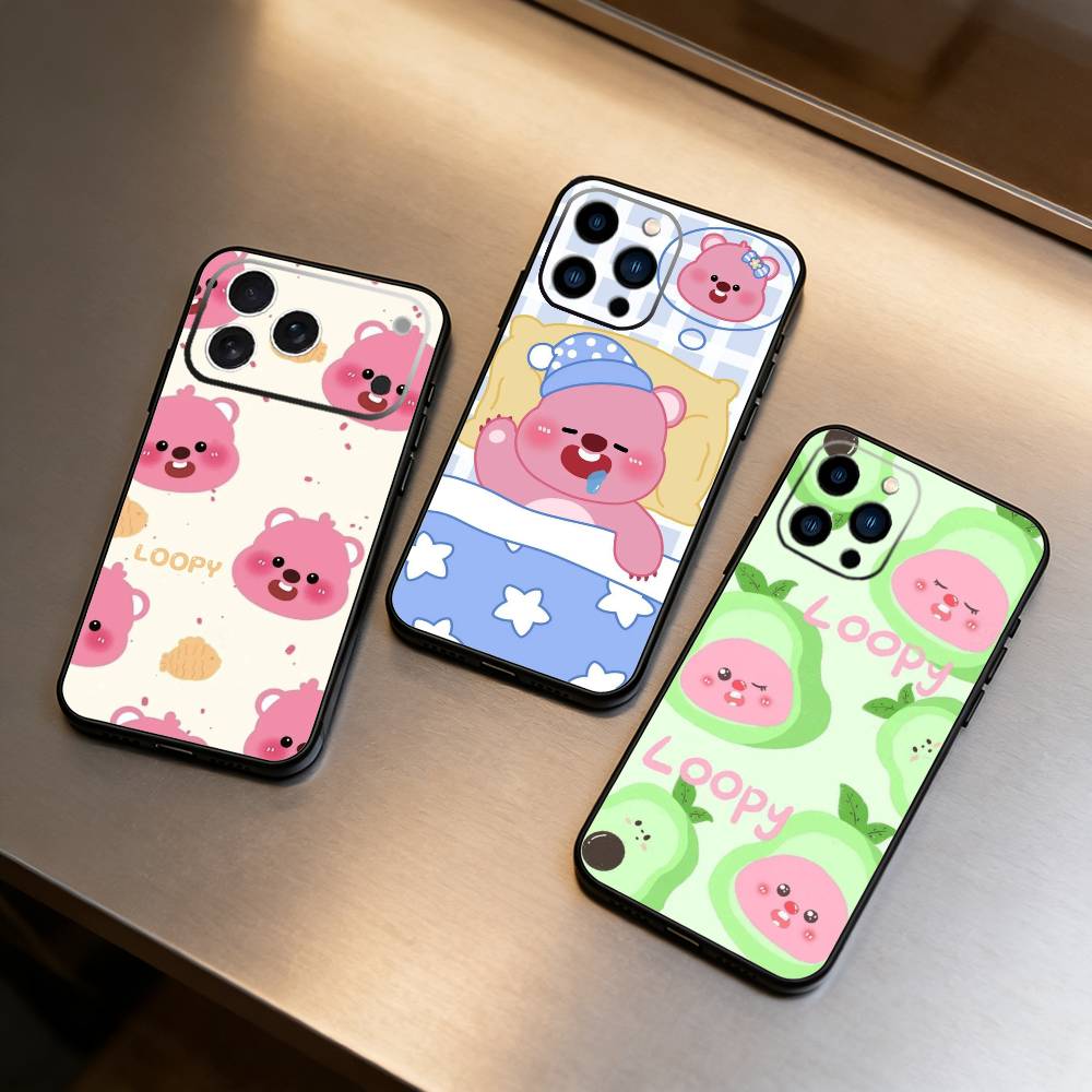 Phone Cases Loopy - Милый мультяшный чехол M-loopy для iPhone
