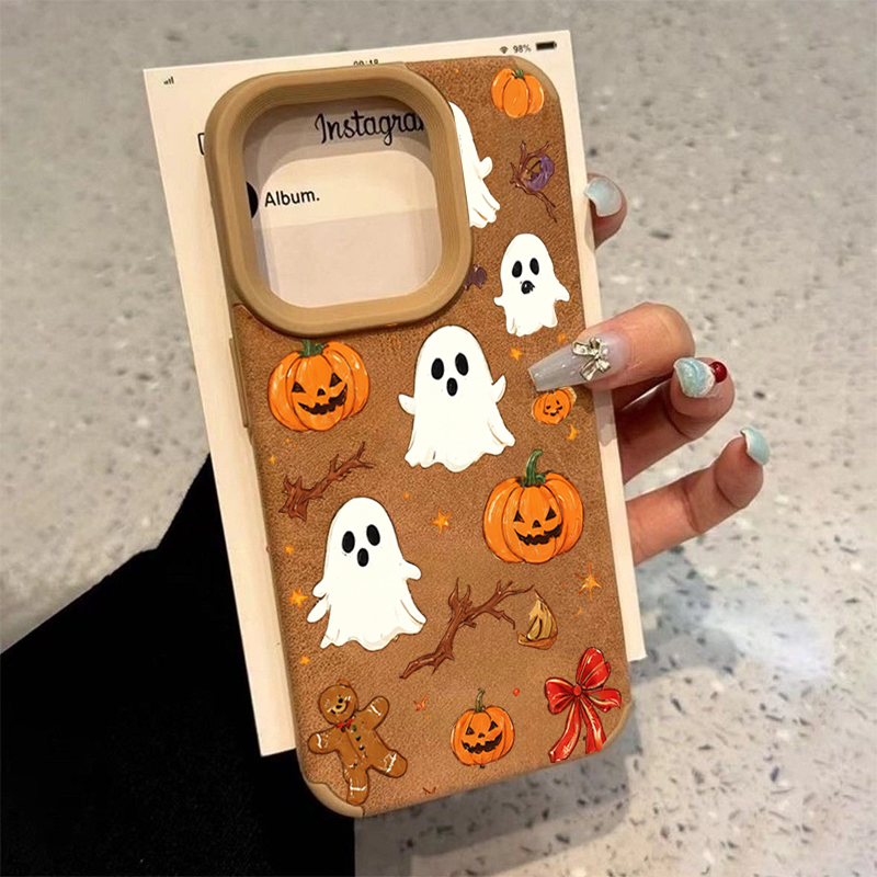 Phone Cases Cute Iphone 14 - Хэллоуинский чехол для телефона с милым