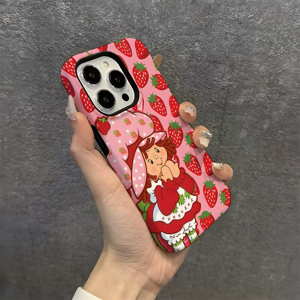 Phone Cases Louis Vuitton - V-Vintage-D-Strawberry Shortcake Чехол для телефона Жесткий