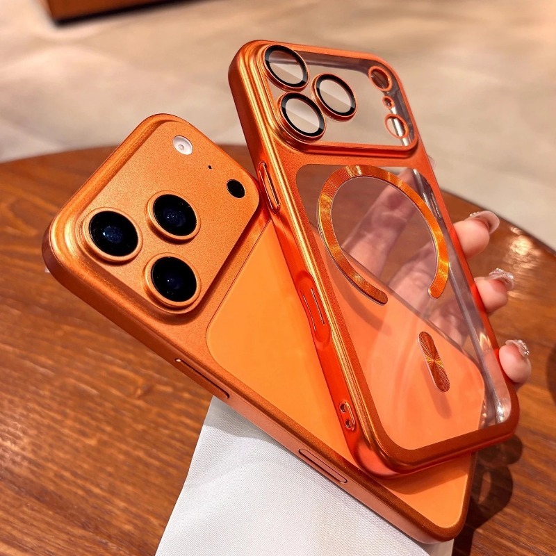 Магнитный прозрачный роскошный – обзор и цена Luxury Plating Case