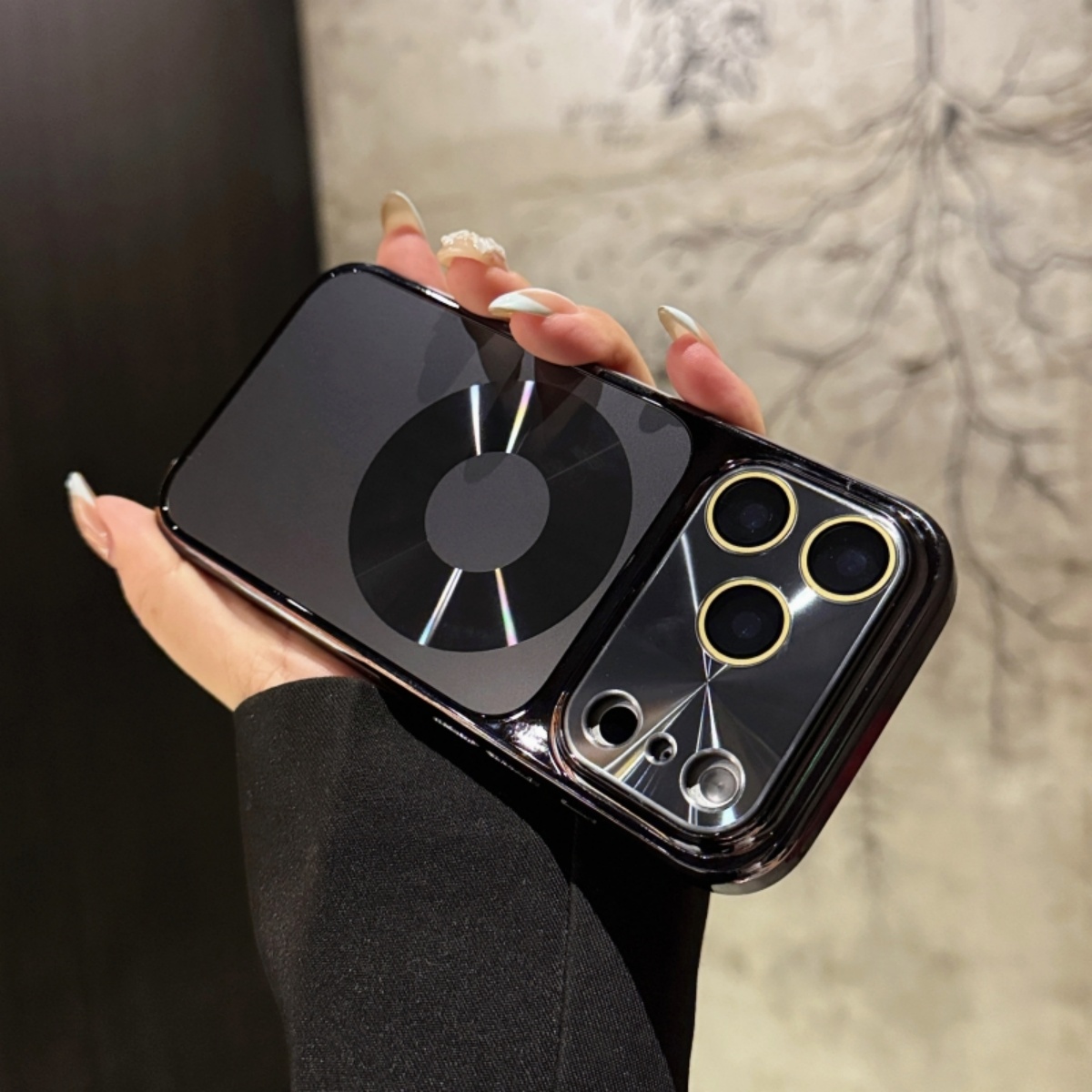Роскошный глянцевый магнитный  – обзор и цена Luxury Plating Case