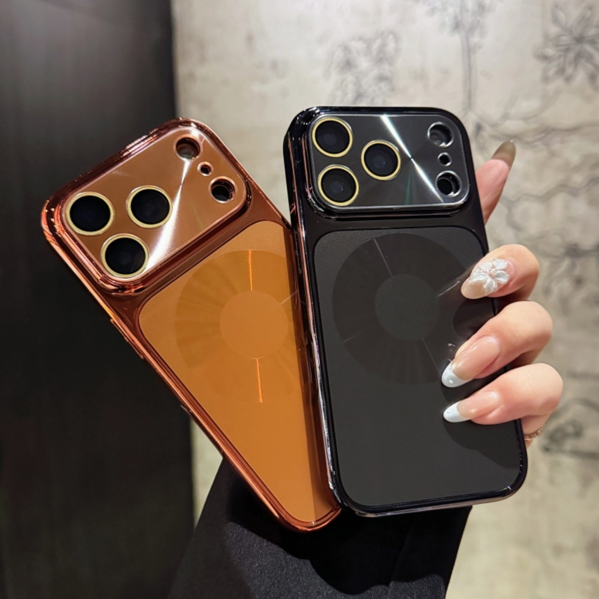 Роскошный глянцевый магнитный  – обзор и цена Luxury Plating Case