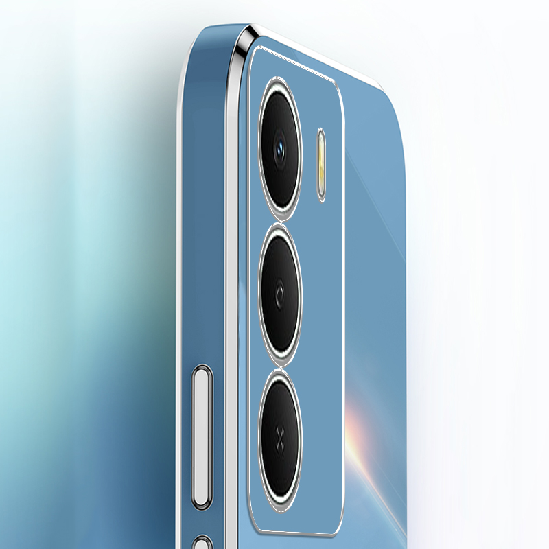 Чехол Biruiqu для Realme 14X:  – обзор и цена Luxury Plating Case