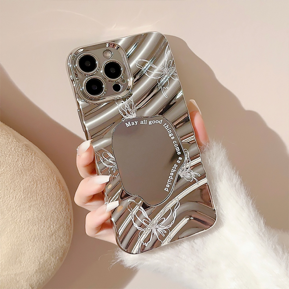 Роскошный серебристый чехол дл – обзор и цена Luxury Plating Case