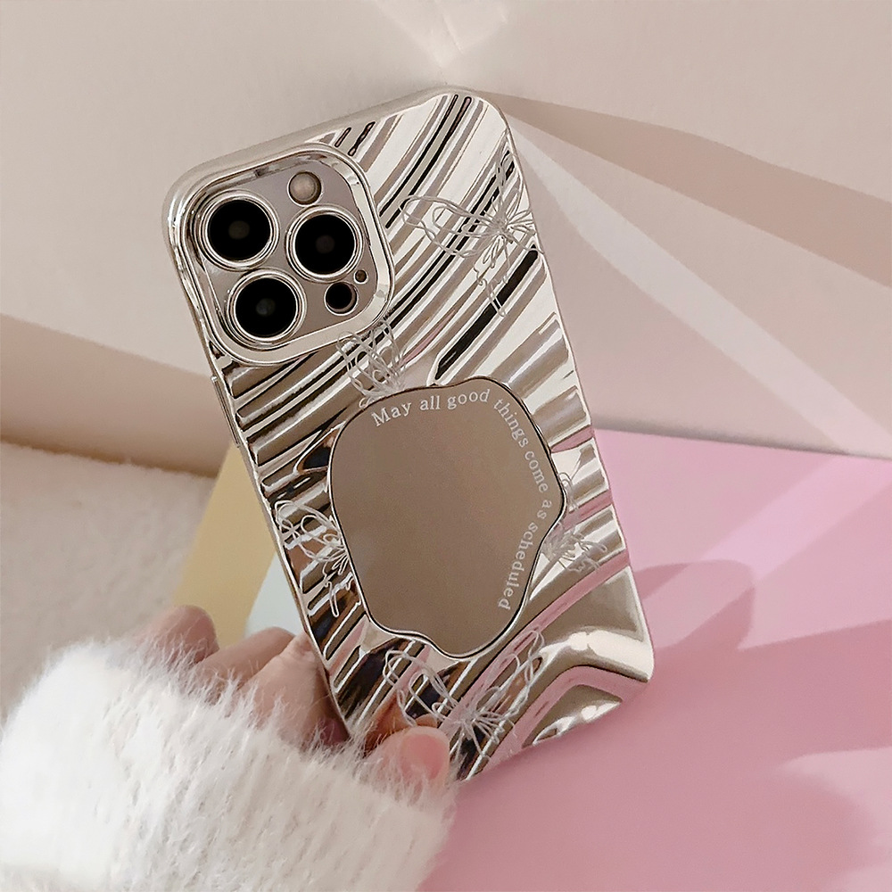 Роскошный серебристый чехол дл – обзор и цена Luxury Plating Case