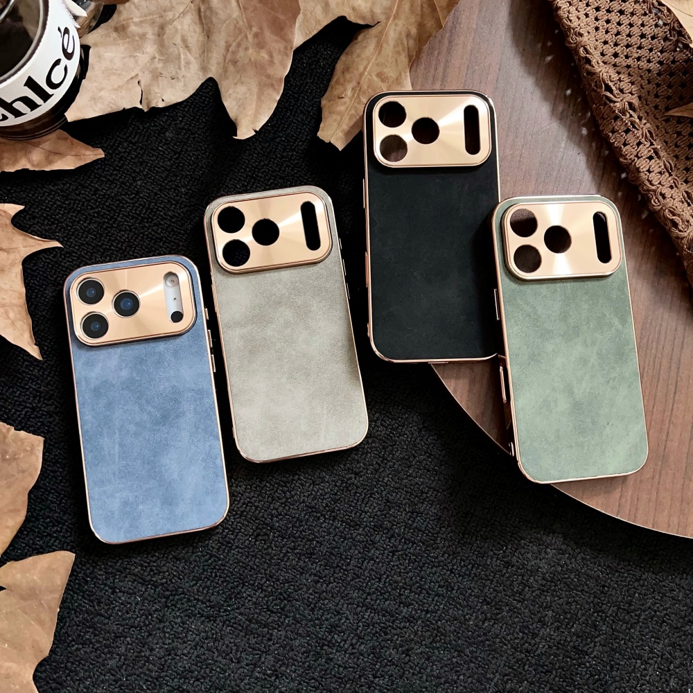 Деловой кожаный чехол для теле – обзор и цена Luxury Plating Case