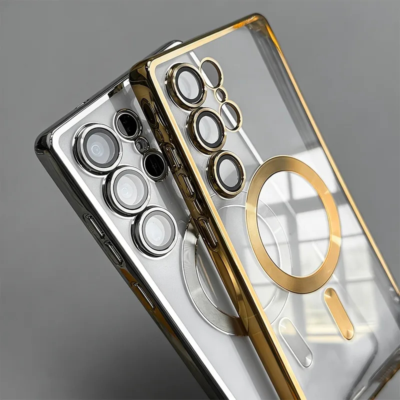 Роскошный магнитный чехол для  – обзор и цена Luxury Plating Case