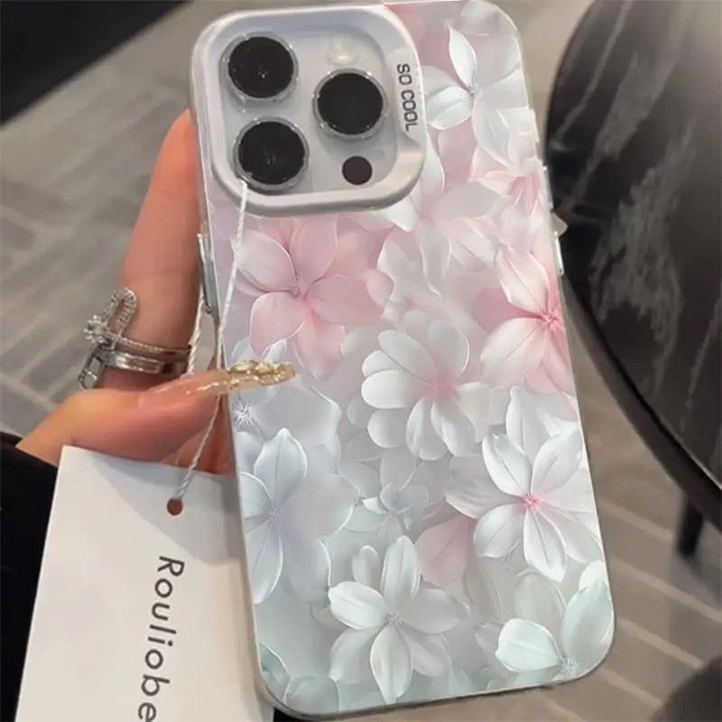 Розовый чехол с цветочным прин – обзор и цена Phone Cases Mous