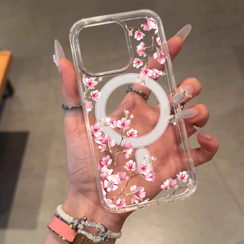 Роскошный розовый чехол INS Fl – обзор и цена Clear Magsafe Case