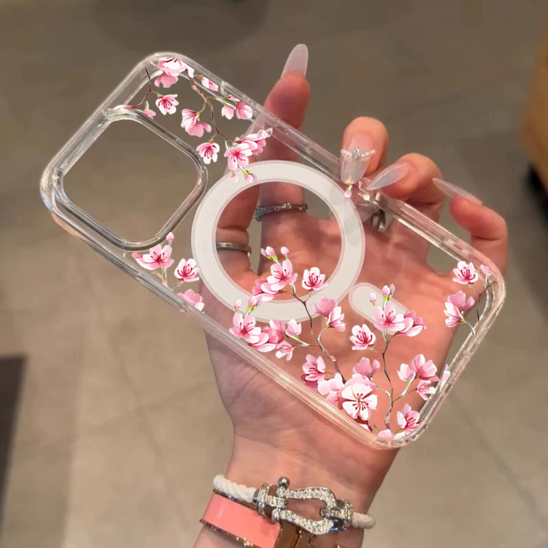 Роскошный розовый чехол INS Fl – обзор и цена Clear Magsafe Case