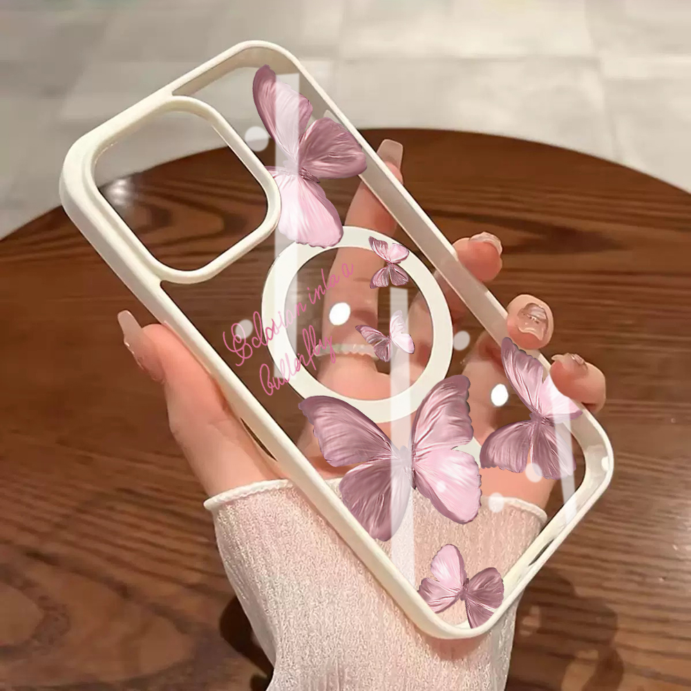 Чехол для телефона с рисунком  – обзор и цена Clear Magsafe Case