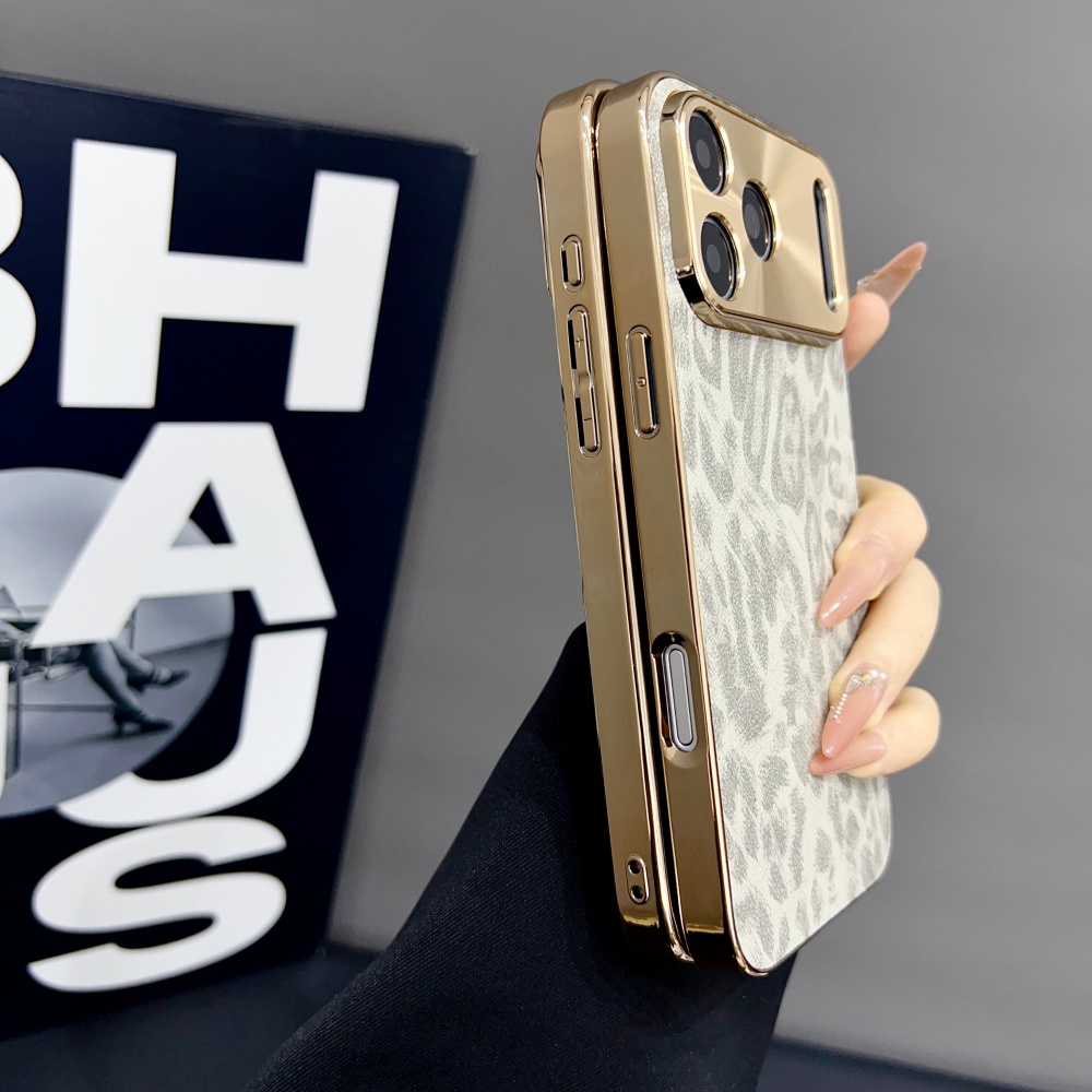 Роскошный матовый чехол из ПУ  – обзор и цена Luxury Plating Case